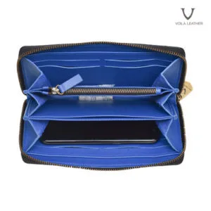 Dompet Kulit Voila Alice Blue