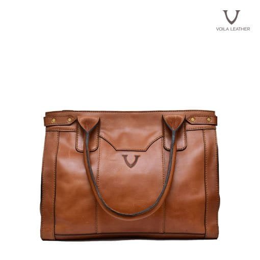 Tas Tote Kulit Voila Roxanne Havana