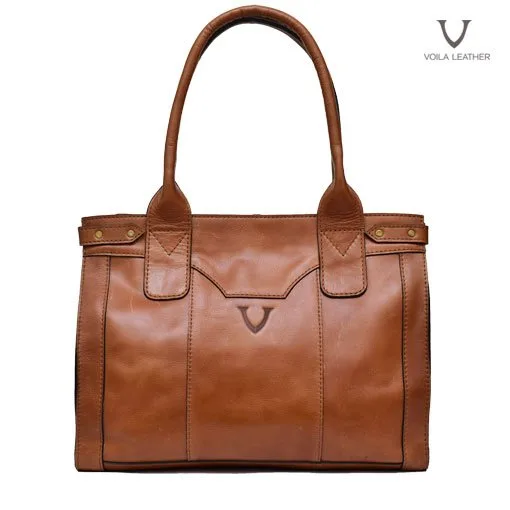 Tas Tote Kulit Voila Roxanne Havana
