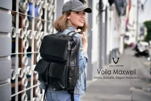 Ransel Kulit Asli Voila Maxwell