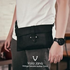 Handbag Selempang Kulit Voila Jarvis Black