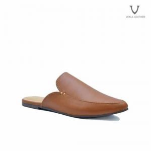 Flat-Shoes-Kulit-Asli-Voila-Avril-Brown-2