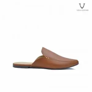 Flat-Shoes-Kulit-Asli-Voila-Avril-Brown-3