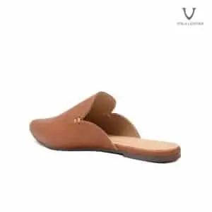 Flat-Shoes-Kulit-Asli-Voila-Avril-Brown-4