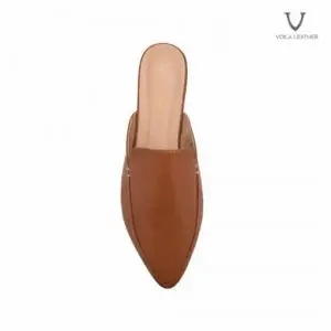 Flat-Shoes-Kulit-Asli-Voila-Avril-Brown-5