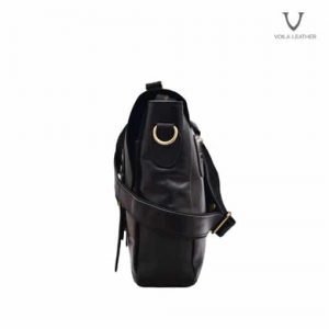 Messenger-Bag-Kulit-Asli-Voila-Tristan-Black