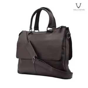 Tas-Laptop-Kulit-Asli-Voila-Archer-Brown