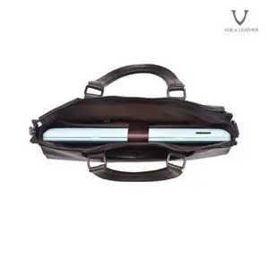 Tas-Laptop-Kulit-Asli-Voila-Archer-Brown