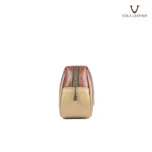 Pouch Kulit Asli Voila Bella Brown (3)