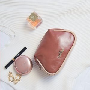 Pouch Kulit Asli Voila Bella Brown