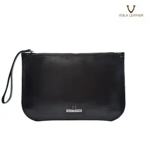 Pouch Kulit Asli Voila Janus Black 1