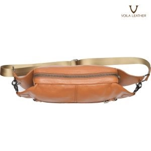 Waist Bag Kulit Asli Voila Armand Havana 5