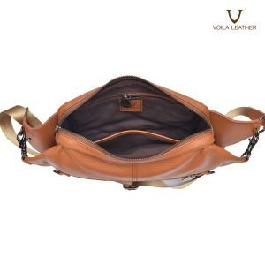 Waist Bag Kulit Asli Voila Armand Havana 6