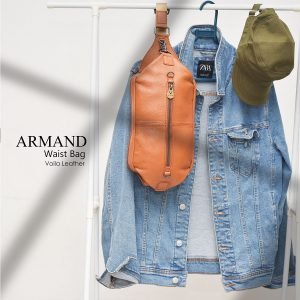 Waist Bag Kulit Asli Voila Armand Havana