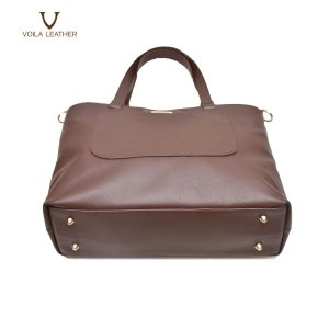 Tote Bag Kulit Asli Voila Beverly Brown 4