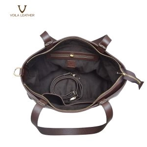 Tote Bag Kulit Asli Voila Beverly Brown 7