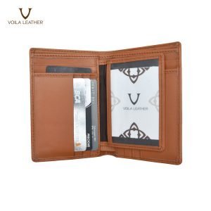 Dompet Kulit Pria Voila Roman Brown 2