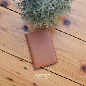 Dompet Kulit Pria Voila Roman Brown