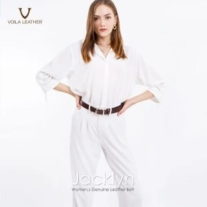 Women Reversible Genuine Leather Belt 12