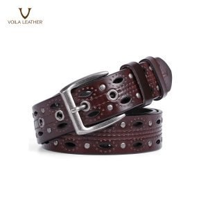Women's Belt Courtney in Coffee 1