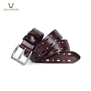 Women's Belt Courtney in Coffee 2