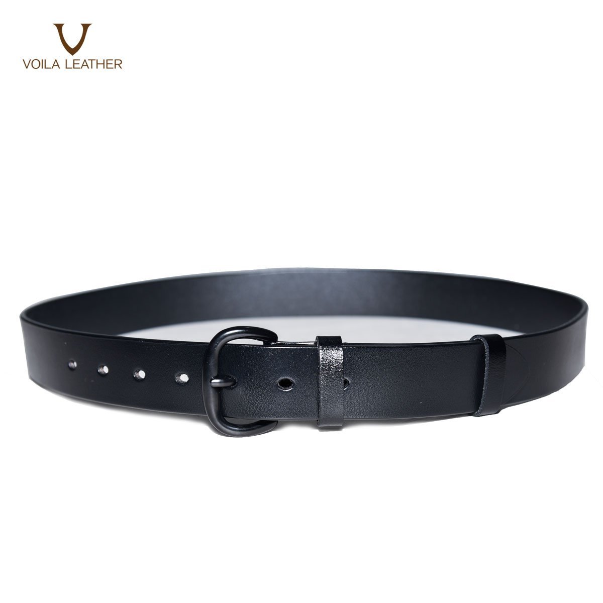 All Black Genuine Leather Women