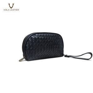 Genuine Leather Ethnic Woven Pouch Voila Malikha 2