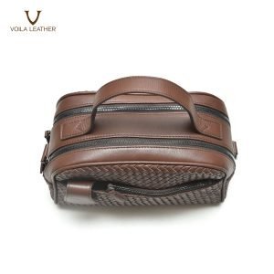 Handbag Selempang Anyam Voila Somersette Brown 8