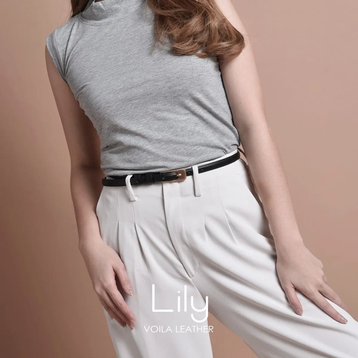 Lily Plain Black 1