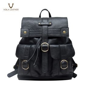 Ransel Kulit Voila Harvey Black 1