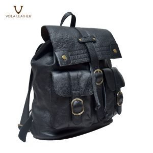 Ransel Kulit Voila Harvey Black 2