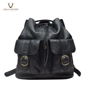 Ransel Kulit Voila Harvey Black 5