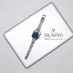 Voila Dalmatian Genuine Leather iWatch Strap Women