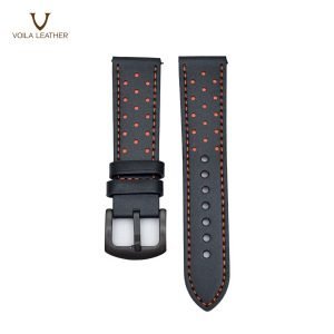 Voila Arrow Genuine Leather Unisex Strap for Smart Watch 22 mm 2