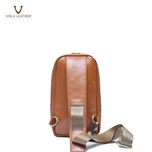 Genuine Leather Waist Bag Voila Louise Havana (10)