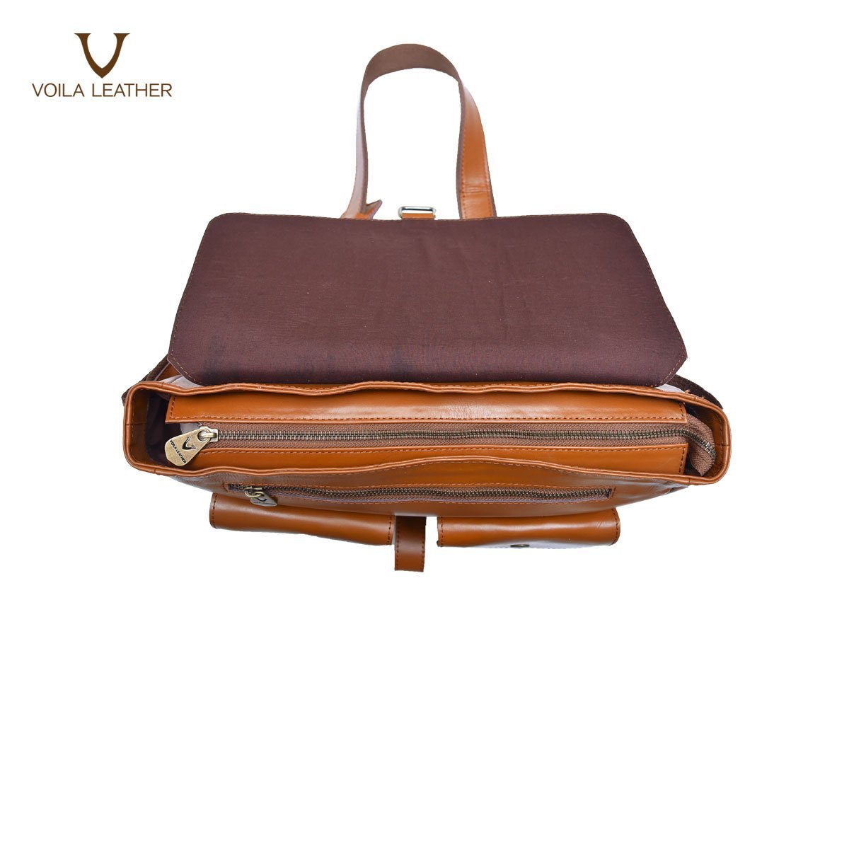 Tas Selempang Kulit Asli Voila Maximus Havana (16) Tas Selempang Kulit Asli Voila Maximus Havana (16)