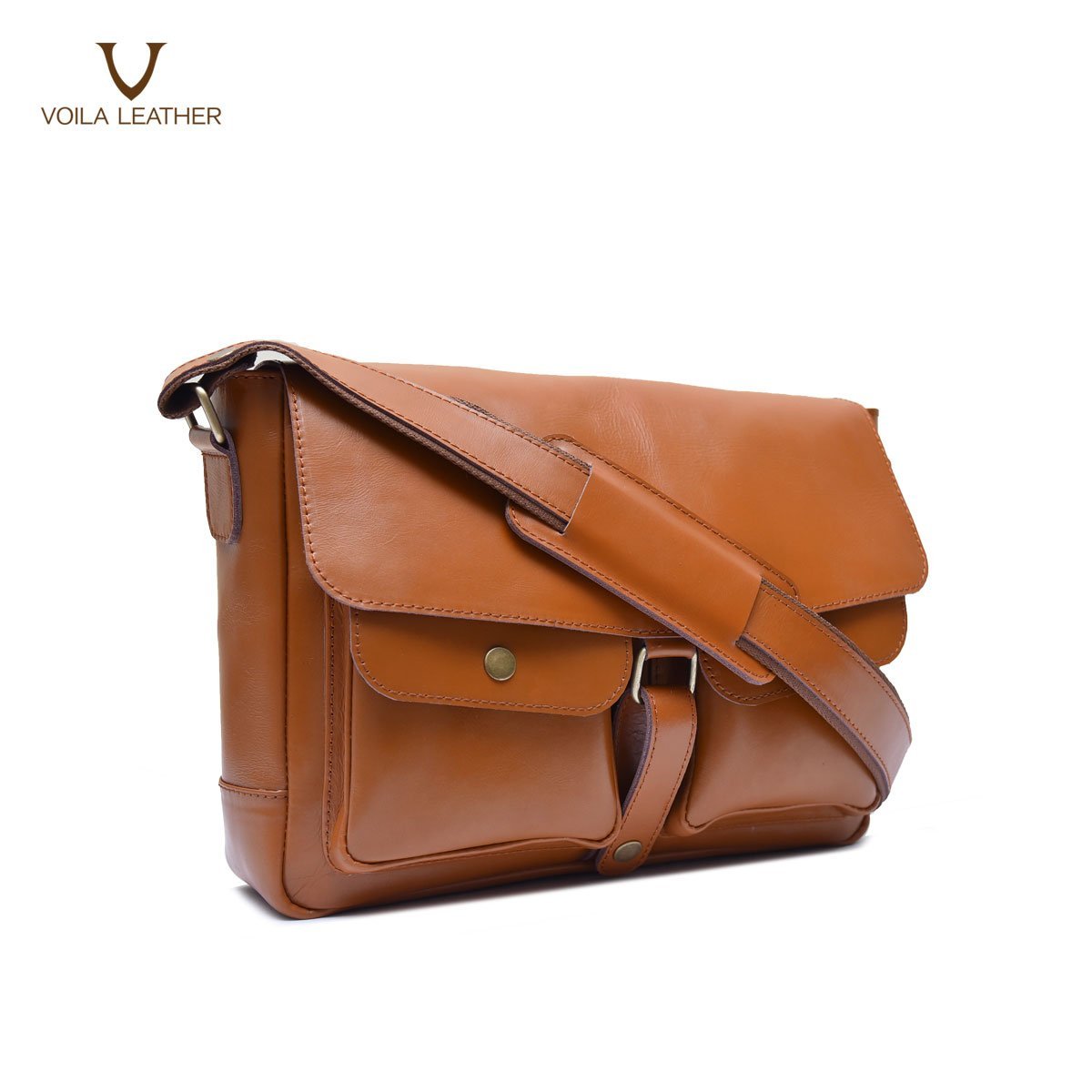 Tas Selempang Kulit Asli Voila Maximus Havana (18) Tas Selempang Kulit Asli Voila Maximus Havana (18)