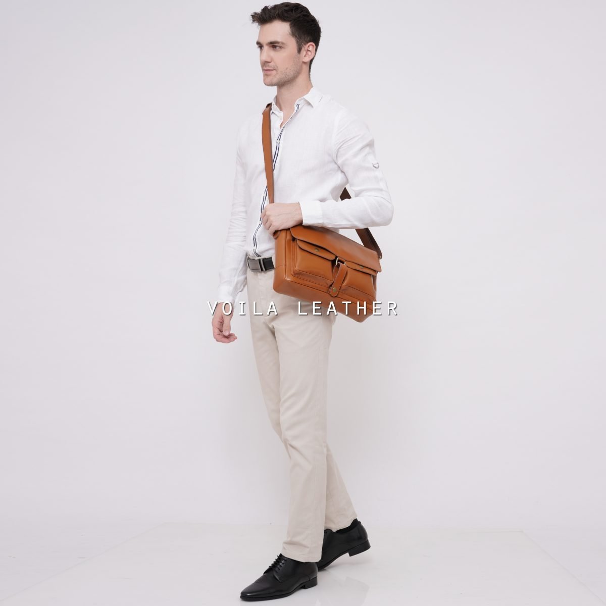 Tas Selempang Kulit Asli Voila Maximus Havana (4) Tas Selempang Kulit Asli Voila Maximus Havana (4)