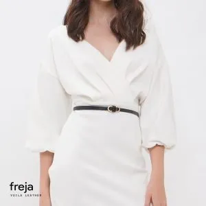 Dress & Office Womens Genuine Leather Belt Voila Freja