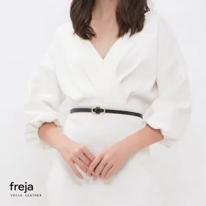 Dress & Office Womens Genuine Leather Belt Voila Freja 4