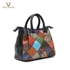 Genuine Leather Satchel Sling Bag Vintage Style Voila Florence 14