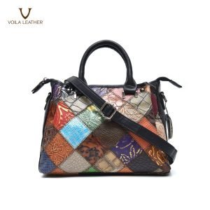 Genuine Leather Satchel Sling Bag Vintage Style Voila Florence 19