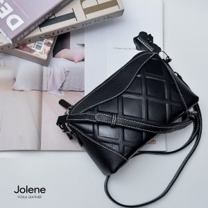 Simple Fashion Genuine Leather Sling Bag Voila Jolene