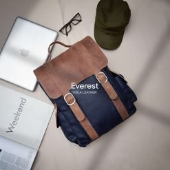 Classic Genuine Leather Backpack Voila Everest