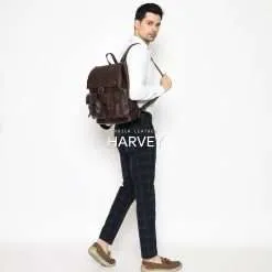 Ransel Kulit Voila Harvey Brown 11