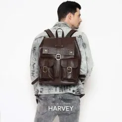 Ransel Kulit Voila Harvey Brown 13