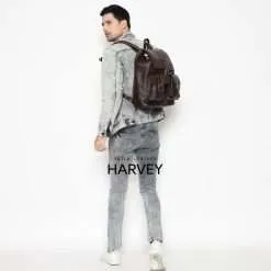 Ransel Kulit Voila Harvey Brown 14