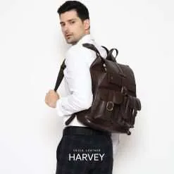 Ransel Kulit Voila Harvey Brown 9