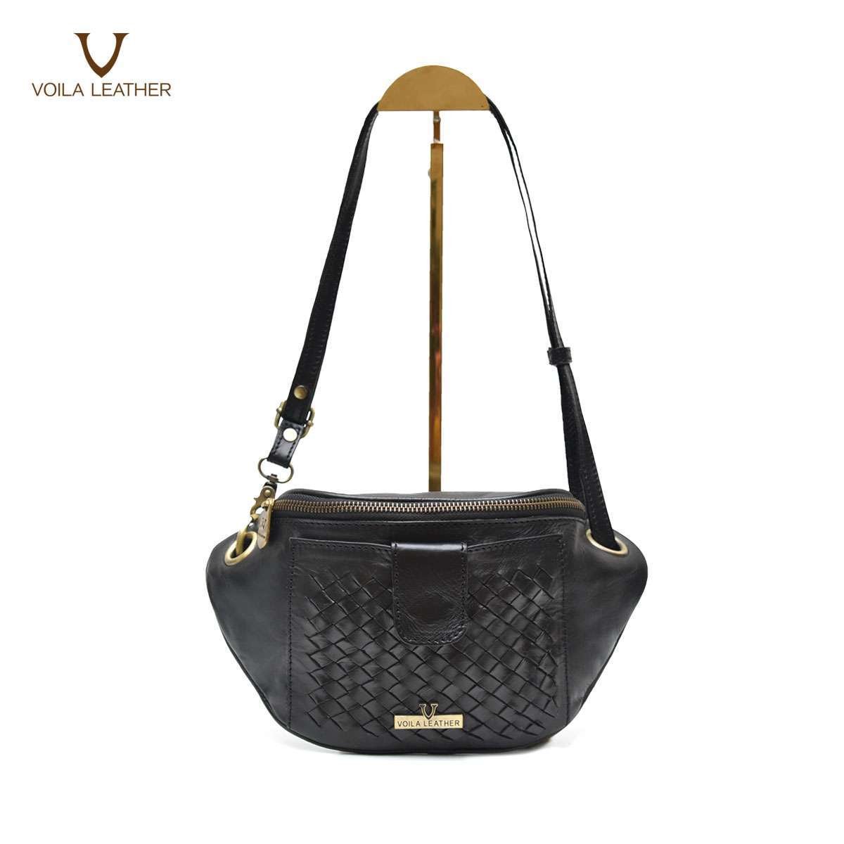 Etnik-Waist-Bag-Selempang-Anyam-Kulit-Voila-Juliete-1 Etnik-Waist-Bag-Selempang-Anyam-Kulit-Voila-Juliete-1
