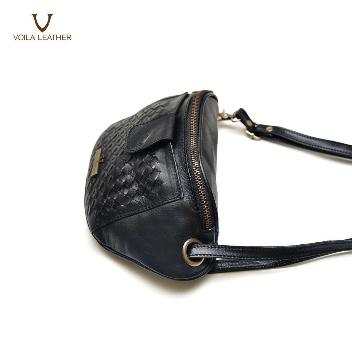 Etnik-Waist-Bag-Selempang-Anyam-Kulit-Voila-Juliete-3 Etnik-Waist-Bag-Selempang-Anyam-Kulit-Voila-Juliete-3